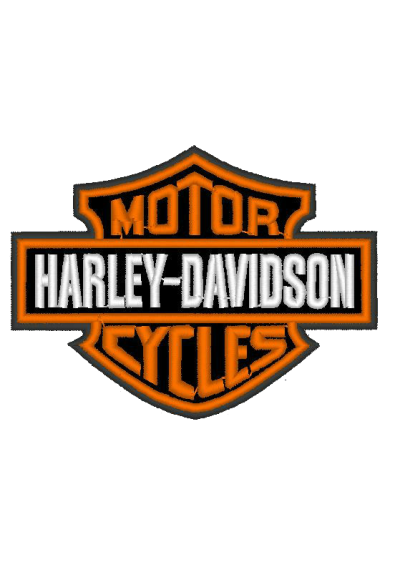 Bordados termocolantes Harley-Davidson  18X13CM
